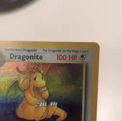 Pokemon Dragonite Holo Rare Fossil 4/62 Unlimited Card - Image 4
