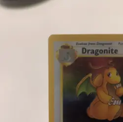 Pokemon Dragonite Holo Rare Fossil 4/62 Unlimited Card - Image 5