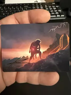 Samwise the Stouthearted Art Card (Gold-Stamped Signature) Art Series: LOTR NM - Image 1