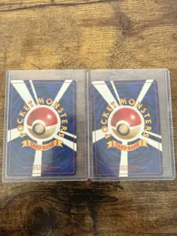 Never Played Dark Eevie & Vaporeon Japanese Team Rocket Vintage Pokemon Cards - Image 2