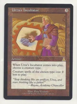 MTG URZA'S DESTINY: 1x NM Urza's Incubator Magic the Gathering Card -3 Mana Cast - Image 1