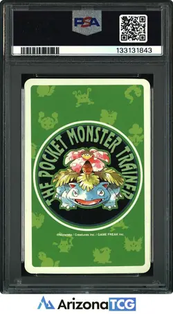 Pokemon 1996 Charmander 004 Pokemon Green Playing Cards Japanese GEM MINT PSA 10 - Image 2