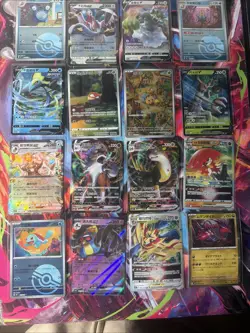 Pokemon 16 Card Lot nm V Max Mega Amazing Ex HOLO Rare Hits Only F61 - Image 1