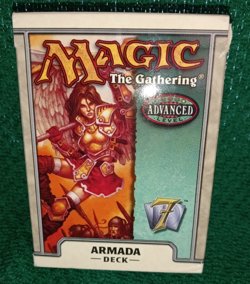 2001 MtG - 7th Edition Theme Deck - Armada - English - Used - Image 1