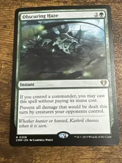 Obscuring Haze #308 (NM) Commander Masters CMM Magic MTG Near Mint - Image 1