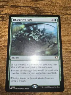 Obscuring Haze #308 (NM) Commander Masters CMM Magic MTG Near Mint - Image 2