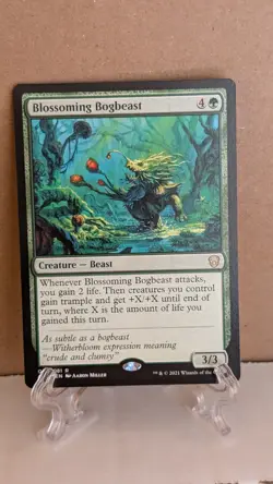 Blossoming Bogbeast Commander 2021 Regular NM - Image 1