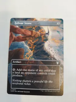 Fellwar Stone (Borderless) Commander Masters Regular - Image 1