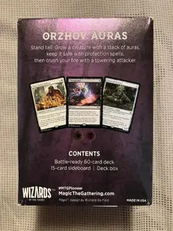 Pioneer Challenger Deck 2021: Orzhov Auras MTG Brand New Sealed - Image 2