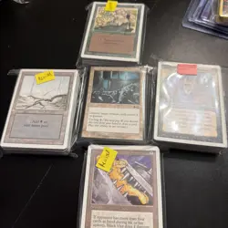 Custom Lot - *** MTG Urzas Legacy*** 50 cards & 4 X 50 Card Packs Of mag Revised - Image 1