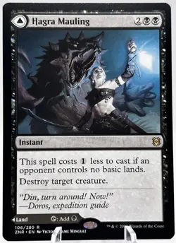 Hagra Mauling Hagra Broodpit 106/280 Zendikar Rising ZNR MTG LP - Image 1