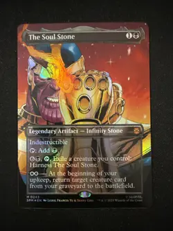 Thanos - The Soul Stone (Borderless) Marvel's Spider-Man Foil M 0243 - Image 1
