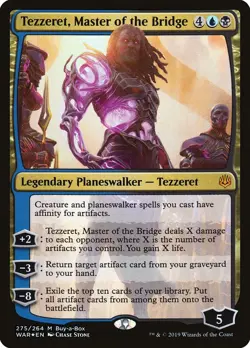 Tezzeret, Master of the Bridge (Buy-A-Box) [War of the Spark] Magic MTG - Image 1
