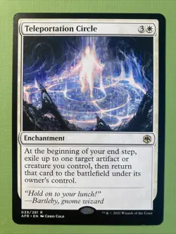 MTG - Teleportation Circle - Adventures in the Forgotten Realms - NM - Image 1