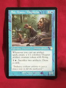 Sai, Master Thopterist - 93 - The Brothers' War Commander- Near Mint - MTG - Image 1