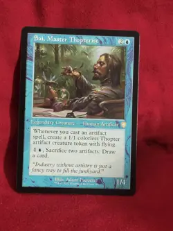 Sai, Master Thopterist - 93 - The Brothers' War Commander- Near Mint - MTG - Image 3