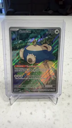 Pokemon TCG - Snorlax Promo SVP 051 Scarlet and Violet 151 - Image 1