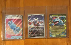 Lot Of 3 Pokemon Mega Evolutions UR/IR/RR Cards #3, #152, #175 - Image 1
