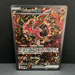 Oricorio ex 024 Me: Mega Evolution Promo Holo NM Pokemon Card 2025 - Image 1