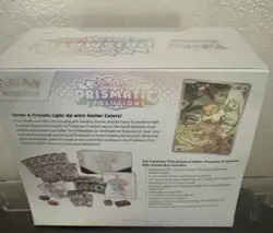 Pokemon TCG Prismatic Evolutions Elite Trainer Box ETB Sealed Small Rip On Front - Image 4