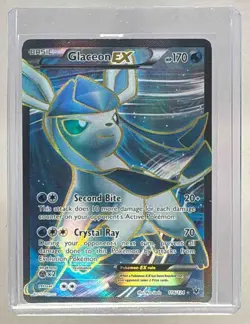 Glaceon EX 2016 Pokemon XY Fates Collide #116/124 - Image 1