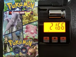 Pokemon GO Booster Pack Sealed 21.66g 3.64mm - Image 1