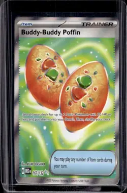 2025 Pokemon Mega Evolution Buddy-Buddy Poffin Ultra Rare #167/132 - Image 1