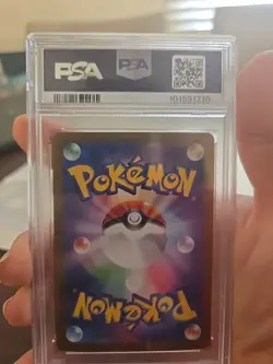 Pokemon Teal Mask Ogerpon ex Gold UR 131/101 Transformation Mask in a PSA 10 !! - Image 2