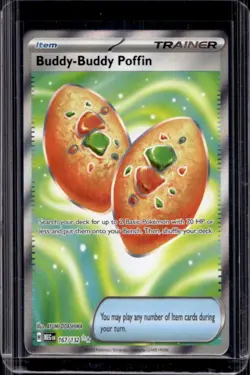 2025 Pokemon Mega Evolution Buddy-Buddy Poffin Ultra Rare #167/132 - Image 1