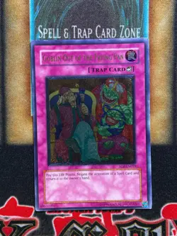 Yugioh Goblin Out Of The Frying Pan SOI-EN059 Ultimate Rare LP - Image 1