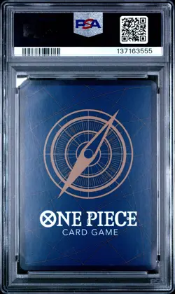 2023 ONE PIECE OP05-AWAKENING OF THE NEW ERA ALTERNATE ART MONKEY D. LUFFY PSA 9 - Image 2