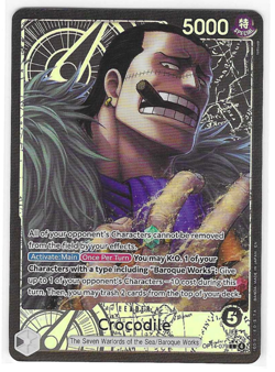 Crocodile OP14-079 L* Alt Art Leader English - NM One Piece CCG - Image 1