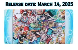 ONE PIECE large desk mat Jump Store Limited Edition - Image 1