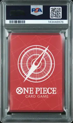 2025 ONE PIECE PROMOS DODGERS X ONE PIECE NIGHT #010 MONKEY D. LUFFY PSA 10 - Image 2