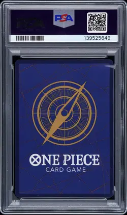 2025 ONE PIECE OP13-CARRYING ON HIS WILL 3RD ANV-GOLD #004 SHANKS PSA 10 - Image 2