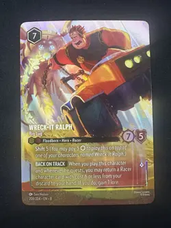 Disney Lorcana Wreck-It Ralph - Big Lug (206/204) Enchanted Reign of Jafar - Image 1