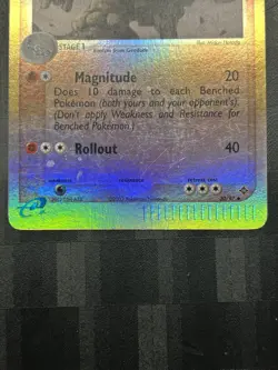 Graveler 30/97 Reverse Holo EX Dragon Pokemon Card MP - Image 5