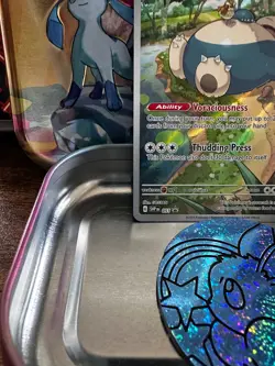 Pokemon TCG Snorlax SVP 051 Holo Black Star Promo Card 151 - Image 5