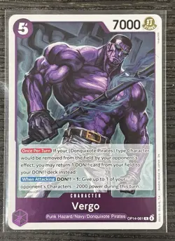 Vergo OP14-061 R One Piece The Azure Sea’s Seven Foil Card - Image 1