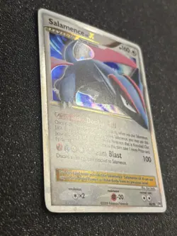 Pokemon TCG Salamence LV.X Arceus Holo Card 98/99 Swirl Near Mint - Image 2