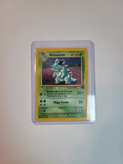 Nidoqueen Jungle 7/64 Unlimited Holo Rare Pokemon TGC Card LP - Image 3