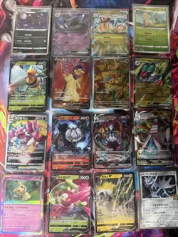 Pokemon 16 Card Lot nm V Max Mega Amazing Ex HOLO Rare Hits Only F62 - Image 1