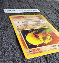 Flareon – 3/64 – Jungle Holo Pokemon Card (LP/MP) - Image 3