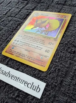 Flareon – 3/64 – Jungle Holo Pokemon Card (LP/MP) - Image 4