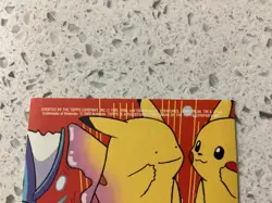 Jigglypuff Topps 2000 Pokemon TV Series 2 Sticker Card 6 of 10 Blue Logo - Image 5