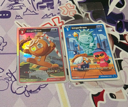 Cookie Run Braverse TCG Gingerbrave Promos English Card Lot of 2 - Image 1