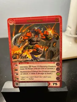 Chaotic Rare Rothar 1st Edition Copper Letters Card MAX ENERGY POWER WISDOM - Image 4