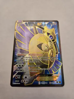 Aegislash EX 65a/119 X & Y Phantom Forces Ultra Rare Full Art Pokemon Card - Image 1