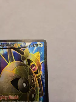 Aegislash EX 65a/119 X & Y Phantom Forces Ultra Rare Full Art Pokemon Card - Image 5