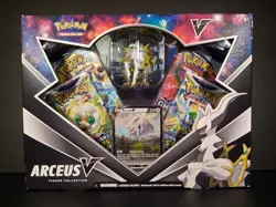 Pokemon TCG Arceus V Figure Collection Box w/Promo Card and Cosmic Eclipse Pack - Image 1